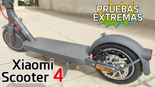 OTRA DECEPCIÓN ❌ Xiaomi Scooter 4  PRUEBAS EXTREMAS [upl. by Kcirdahc]