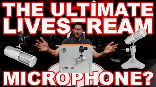 ULTIMATE LIVESTREAM MIC NEW Earthworks ICON PRO  USB Unboxing amp Demo [upl. by Penoyer]