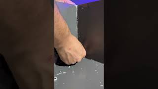 How to remove old silicone and apply new subscribe youtubeshorts plumbing silicone [upl. by Enala]