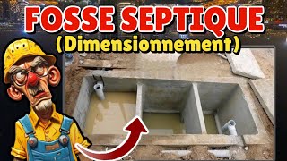 fosse septique dimensionnement [upl. by Arahs]