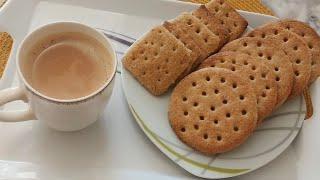 DIGESTIVE BISCUITS Recipe CookwithSN [upl. by Asiled]