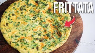 How to Make FRITTATA Like an Italian Moist and Full of Flavours [upl. by Chute]