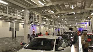 Driving On Board Brittany Ferries MV Mont St Michel 14150 Ouistreham Caen Normandy France [upl. by Atekram725]