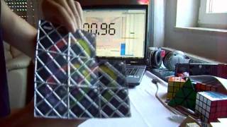 Rubiks Magic 096 seconds movement only [upl. by Bathelda]