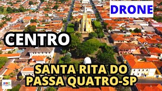 DRONE NO CENTRO DE SANTA RITA DO PASSA QUATROSP 4K [upl. by Mikaela]