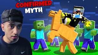 Busting Epic Minecraft Myths 3 [upl. by Boy]