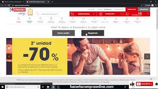 Cómo Hacer la Compra Online en EROSKI [upl. by Slaohcin434]