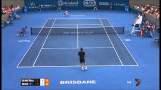 Bernard Tomic  What is that shot No one plays that shot [upl. by Radmilla493]