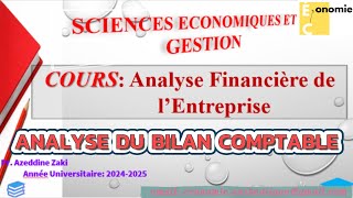 Video 2 Introduction à lAnalyse Financière  Analyse Bilan Comptable darija [upl. by Baggs]