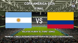 EN VIVO ARGENTINA VS COLOMBIA 🔴 FINAL COPA AMÉRICA 2024  El Show de la Selección [upl. by Chien]