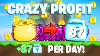 This NEW Profit Method Will Make You RICH How To GET RICH in Growtopia 2024 [upl. by Radek]