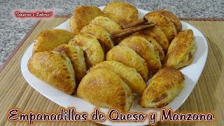 EMPANADILLAS DE QUESO CON MANZANA receta fácil y original de Temperos e Sabores [upl. by Mannie]