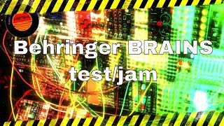 Behringer Brains testjam [upl. by Ailad]