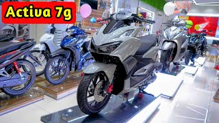 Activa 7G Sports 2023  Showroom Look Pricing Details Launch Date In India Mileage amp Top Speed 🤩🛵 [upl. by Nide]