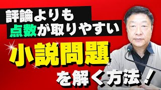 【評論よりも点数が取りやすい】小説問題を解く方法！ [upl. by Phillis]