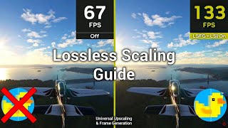 Lossless Scaling Guide  Frame Generation amp Upscaling In ANY Game [upl. by Domingo]