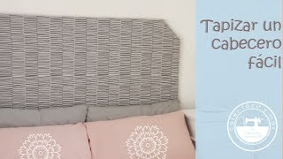 Tapizar un cabecero de cama ideas para decorar [upl. by Uziel36]