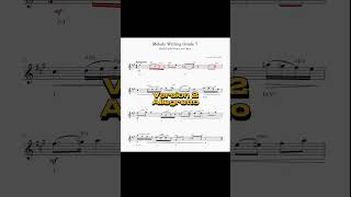 Melody Writing Analysis  Grade 7 2023S Q3b  ABRSM music theory  8 bars for Oboe  shorts [upl. by Netnerb243]