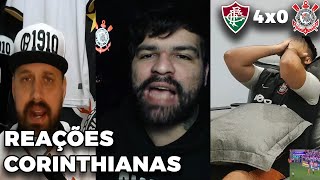 REAÇÕES CORINTHIANAS  FLUMINENSE 4X0 CORINTHIANS [upl. by Comptom586]