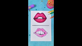 Cómo dibujar labios perfectamente 👄 constituir [upl. by Bergmann]