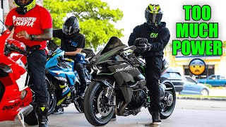 NINJA H2 FIRST RIDE With STAGE 2 KIT 😳 [upl. by Domenico273]