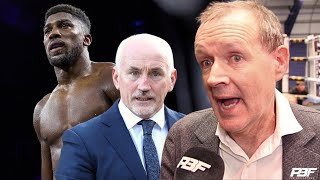 ADAM SMITH REACTS TO BARRY MCGUIGAN SAYING ANTHONY JOSHUA SHOULD CONSIDER RETIRING [upl. by Ecirehc]