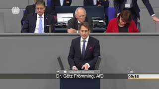 AfD  Dr Götz Frömming quotLangsam kriegen sie das Zitternquot [upl. by Ki]