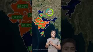 State wise Voter turnout  State wise vote percentage [upl. by Almire334]