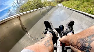 Chatham Ski Centre Toboggan Vlog 19th April 2019 [upl. by Ahselyt]