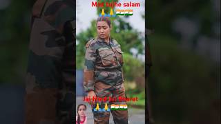 Maa tujhe salam 🙏🙏 🇮🇳🇮🇳treadingarmy deshbhakti reels newviralvideo ilovemyindia [upl. by Mackay]