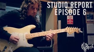 OPETH  Sorceress Studio Report  Episode 6 Guitar Recordings Fredrik [upl. by Oirevas]