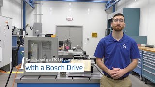 Commissioning a STOBER Geared Motor with a Bosch Drive [upl. by Ennahs]