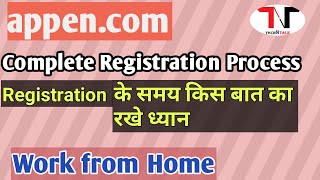 Appen Registration Tutorial 2020  Appencom Registration Process How to Register On Appen  Hindi [upl. by Amero275]