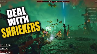 How to Deal with Shriekers in Deploy Dark Fluid Mission  Helldivers 2 [upl. by Anamuj]