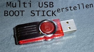 Multi Boot Usb Stick mit Yumi germandeutsch [upl. by Ebanreb]