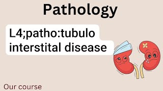 L4pathotubulointerstitial diseases Renal 42🦋 [upl. by Yeltnarb594]