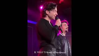 IL VOLO 2024 ✈️ ✈️ ✈️ sings quotUN MONDO ALLINCONTRARIOquot at the RADIO ITALIA LIVE ITALY [upl. by Mehitable]