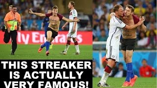 World Cup 2014 Final Pitch Intruder Streaker Vitaly Zdorovetskiy Germany Vs Argentina [upl. by Nies]