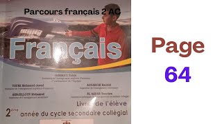 Parcours Français 2AC page 64 [upl. by Sisi518]