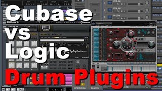 Cubase vs Logic Pro X  Drum Plugins  Groove Agent or Ultrabeat  DAW [upl. by Florentia]