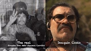 Narcos  The REAL people from Narcos Mexico  Cast vs Real life [upl. by Bartlet]