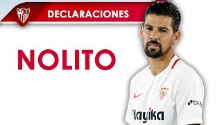 Nolito quotHemos hecho muchas ocasiones y un solo golquot [upl. by Llekcor]