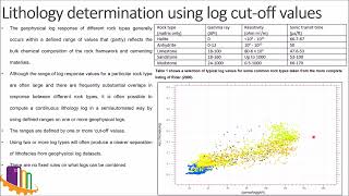 2c Facies data preparation crossplot [upl. by Lotsirk]