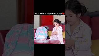 Amal is very caring love minalkhan funny minalkidholki [upl. by Atined]