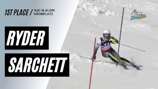 Ryder Sarchett NJC SL Kronplatz 2824 [upl. by Shayla]