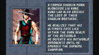 Mortal Kombat 2 Kung Lao Biography And Ending HD [upl. by Chappell]