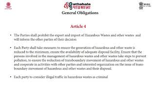 M37 Basel Convention on the Control of Transboundary Movement of Hazardous Waste [upl. by Tice]