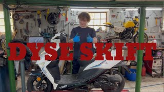 Dyse skift på scooter  Sådan skifter du dyse på din scooter  VGA Explora  Tutorial [upl. by Collbaith196]