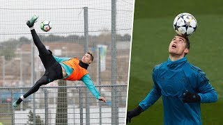 Cristiano Ronaldo In Training 2018  SkillsTricksGoals  Freestyle HD [upl. by Lebam]