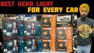 BEST HEAD LIGHT LED FOR EVERY CAR✅150 WATTS LED✅AOZOOM LED✅EXCELITE LED 180 WATTS✅CAR LED✅ [upl. by Rinaldo561]